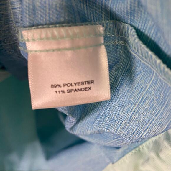 Mens Peter Millar Crown Sports Teal Full Zip Lightweight Golf Jacket Large - Picture 3 of 16